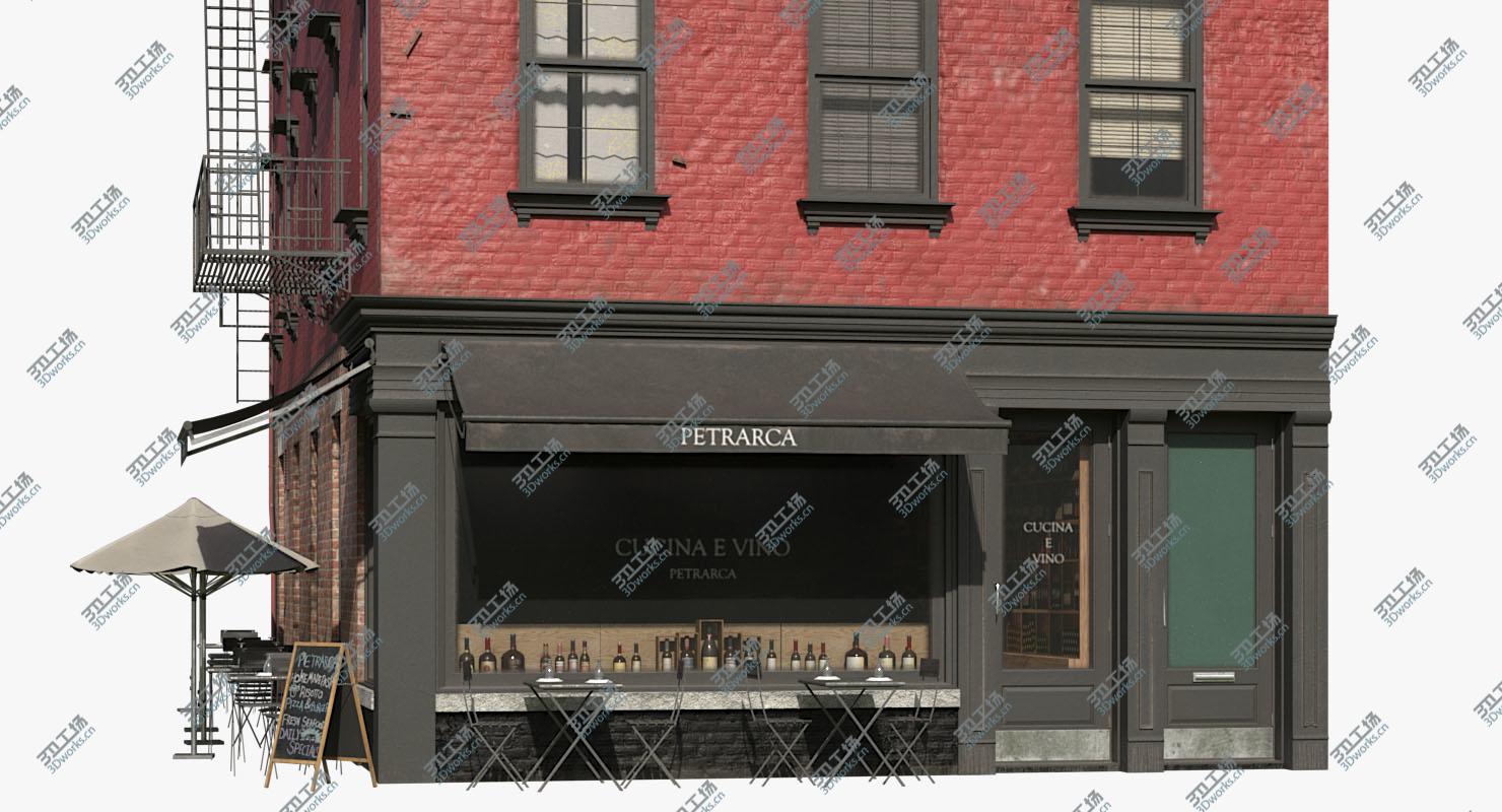 images/goods_img/202104023/New York Corner Building Restaurant 3D model/3.jpg
